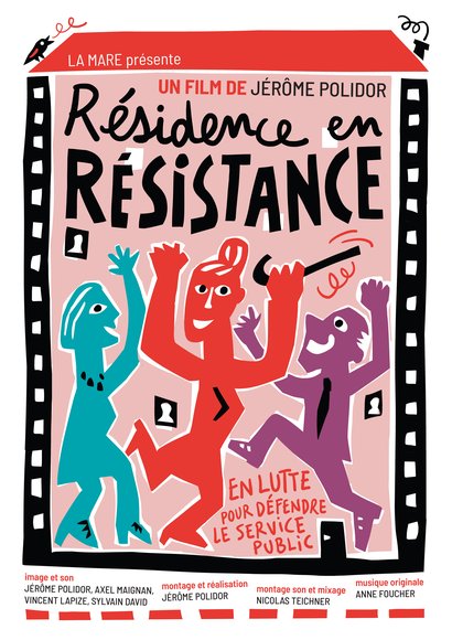 Affiche de Résidence en résistance